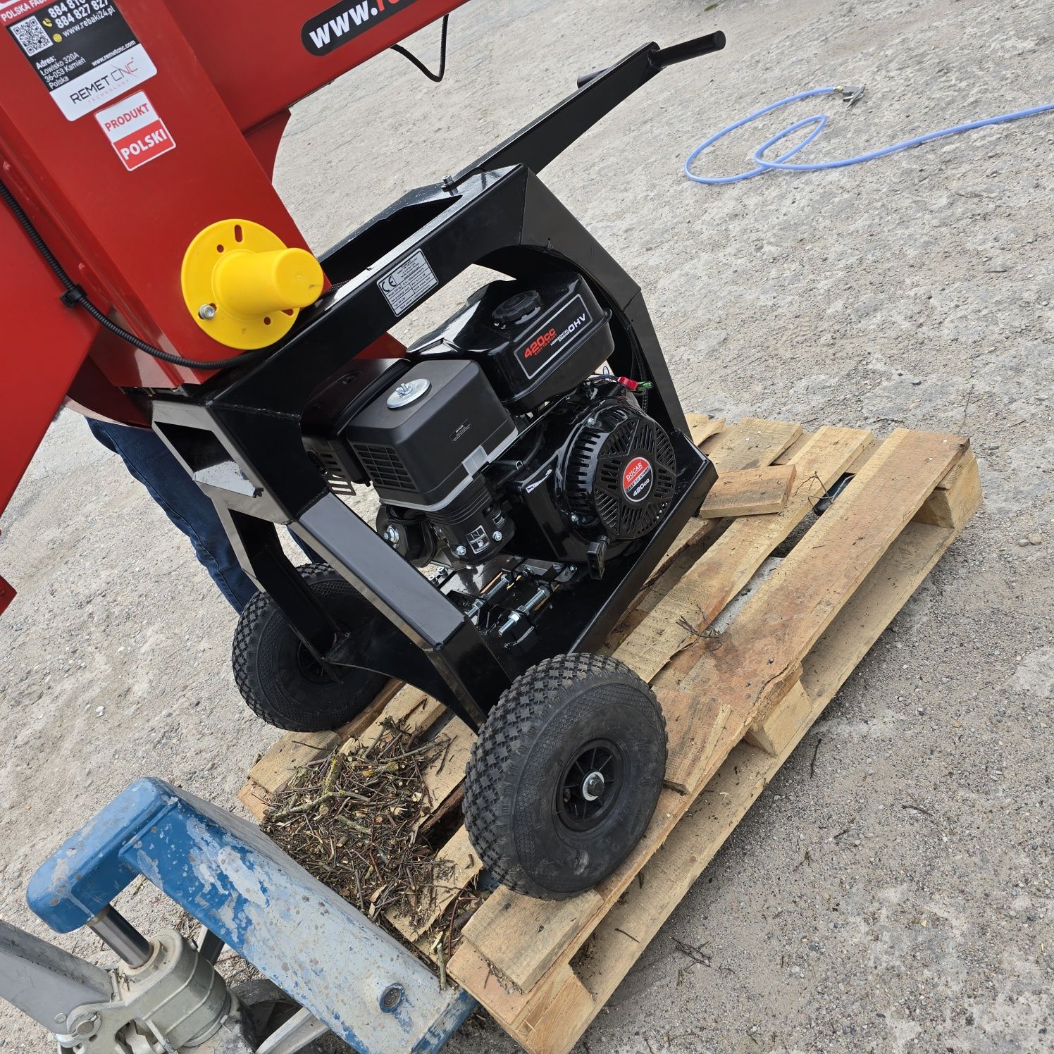 Rebak spalinowy tnący REMET RS-100