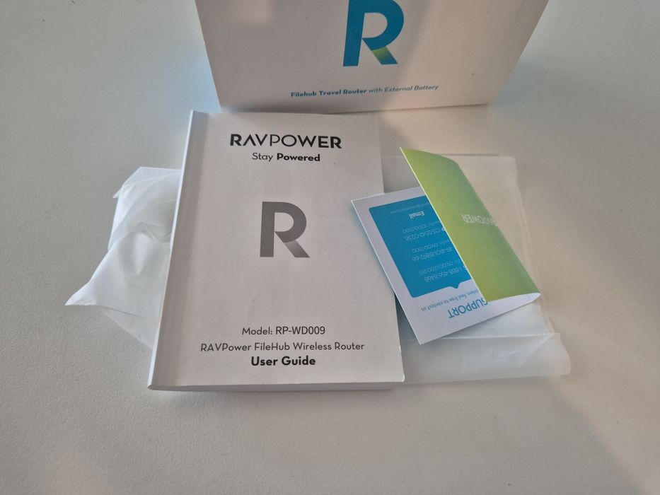 RavPower FileHub / Router, Powerbank, cloud, NAS