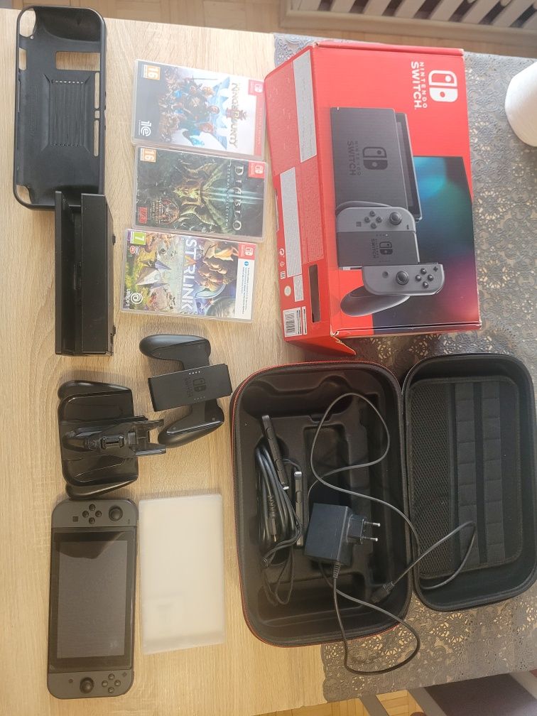 Switch 1 v2 + 3 gry