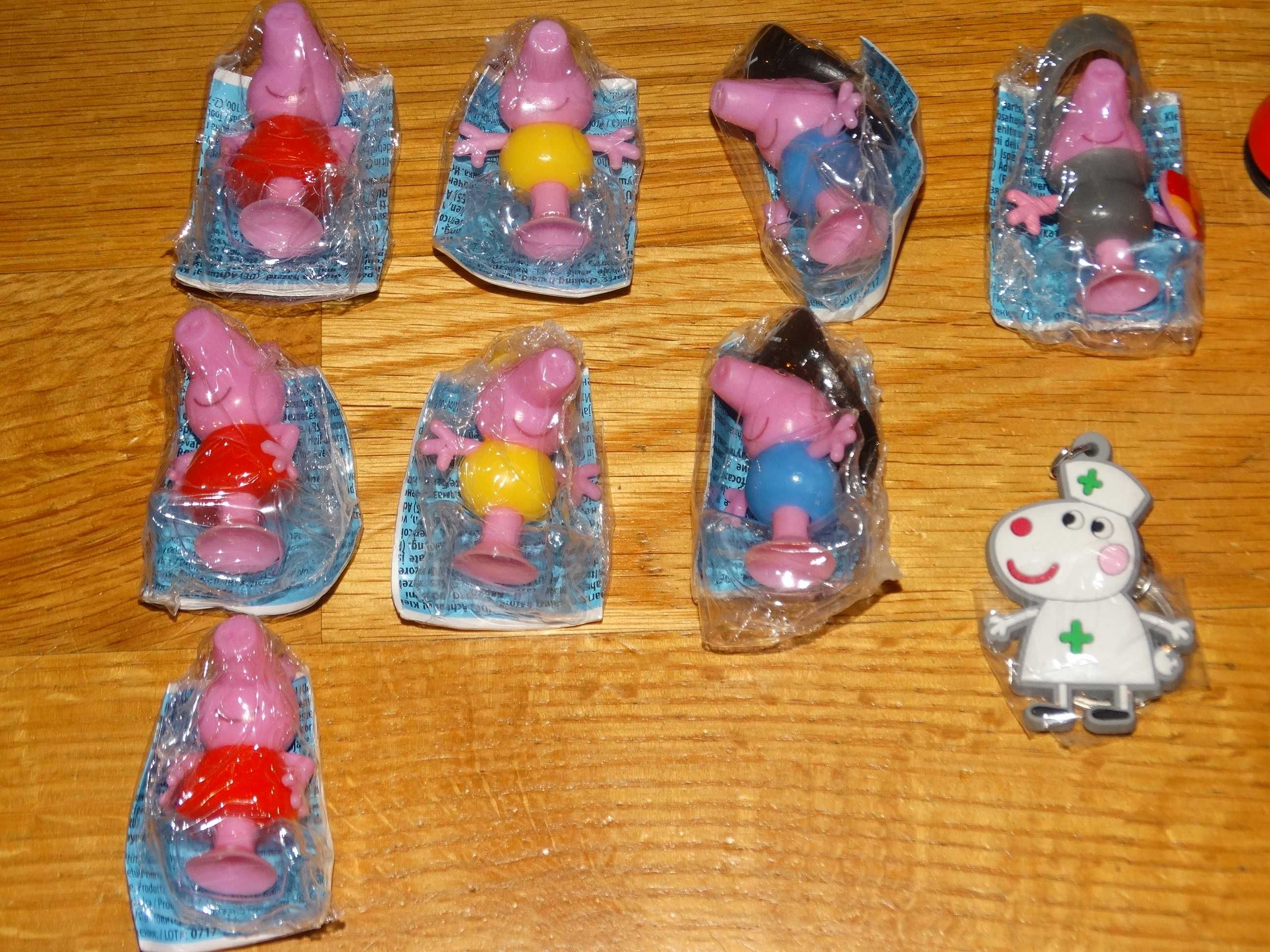 Świnka Peppa Figurka Brelok Jogurt Różne serie Miami Polaris Biedronka