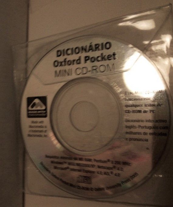 Dicionário Oxford Pocket com CD-ROM