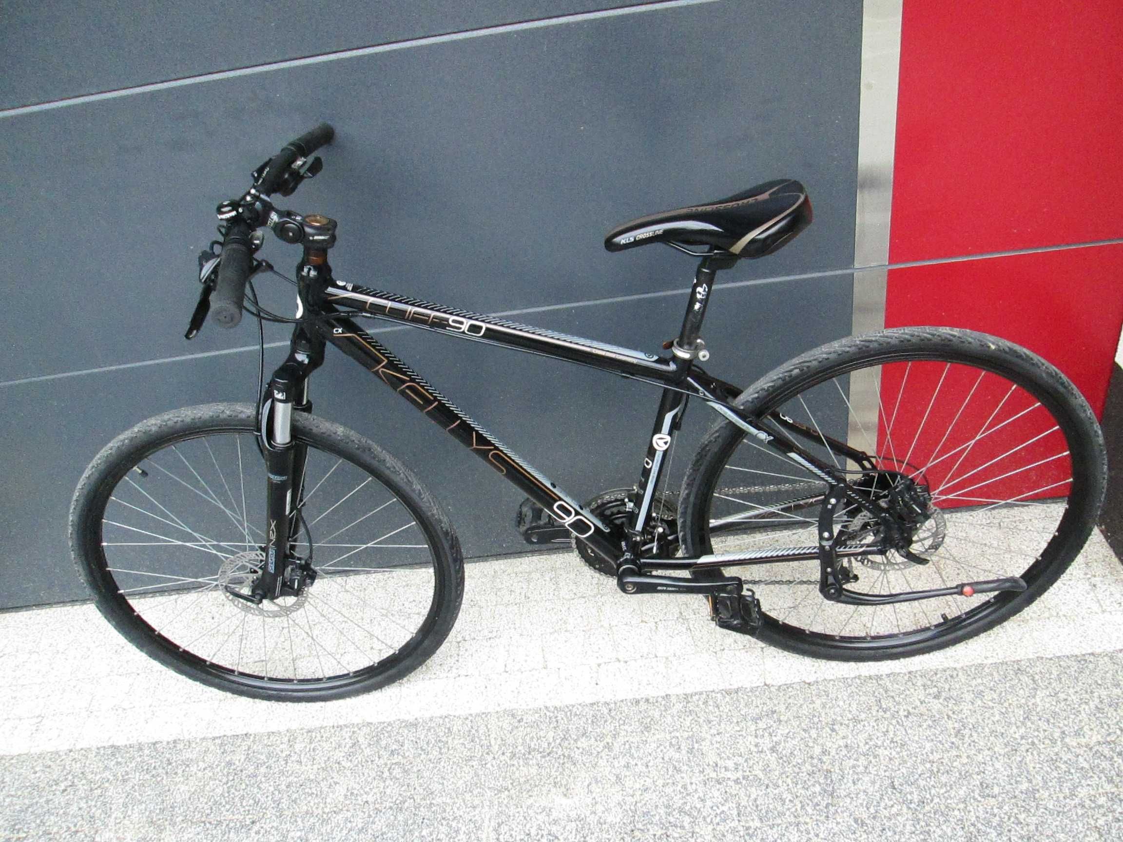 Fajny rower crossowy KELLYS CLIFF 90 CX Shimano hydraulika, rama 44 cm