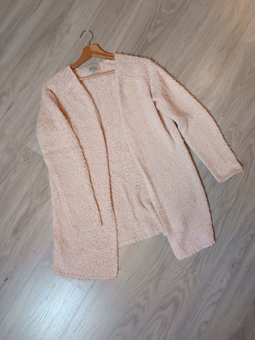 Kardigan włochaty damski House sweterek jesienny ciepły S-M narzutka