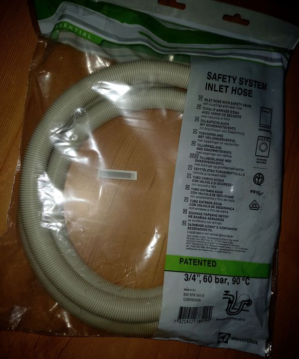 Wąż dopływowy Electrolux E2WIS250A2 Pralka Zmywarka Safety System