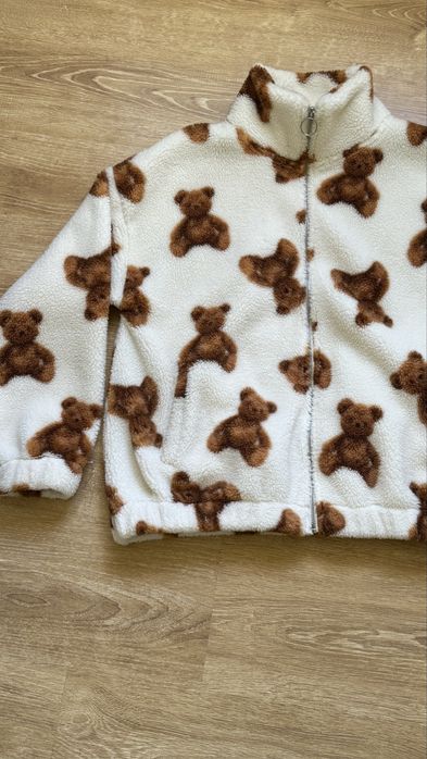 Тепла курточка на осінь з медведиками