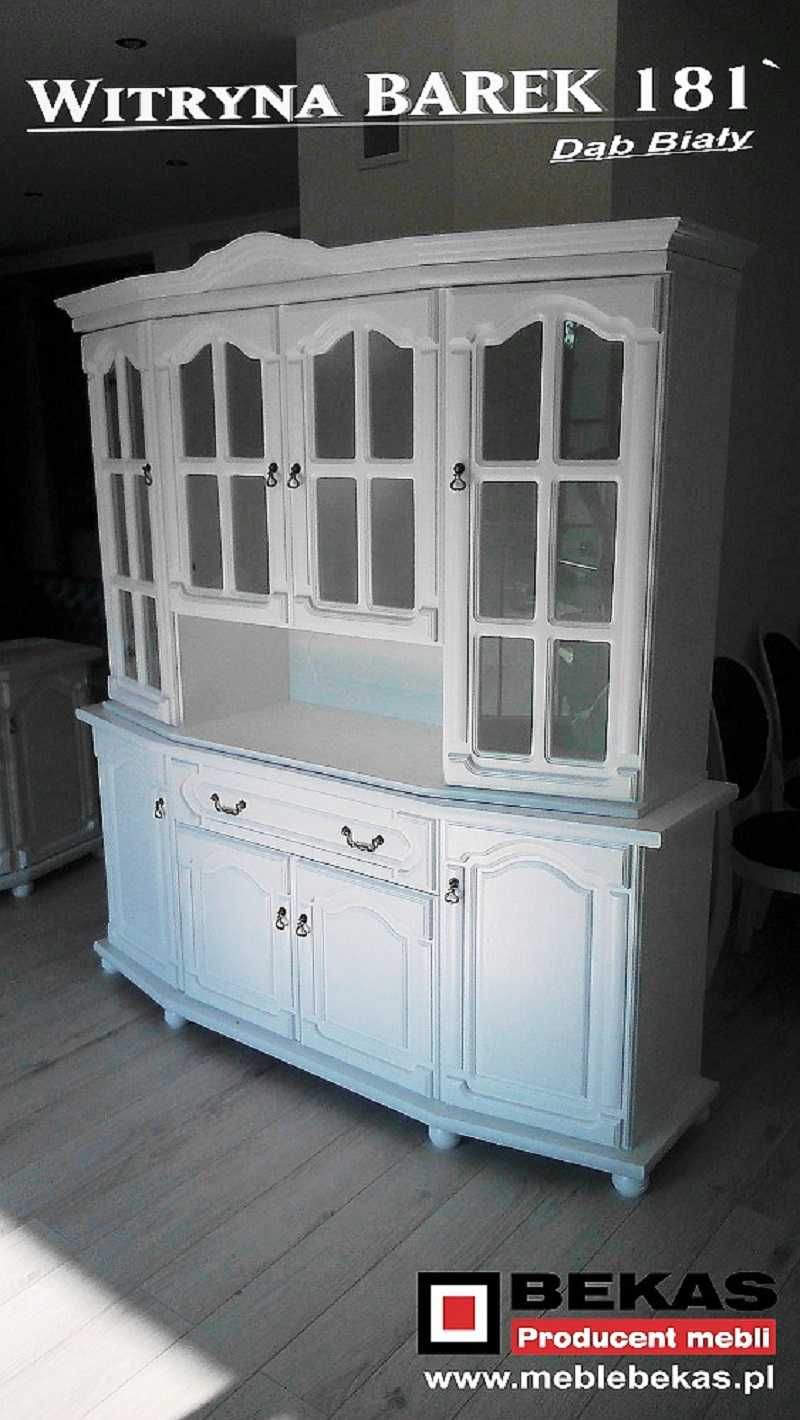 Promocja Stylowa Witryna 181 Barek Prowansalski Dąb Lakierowany Bekas