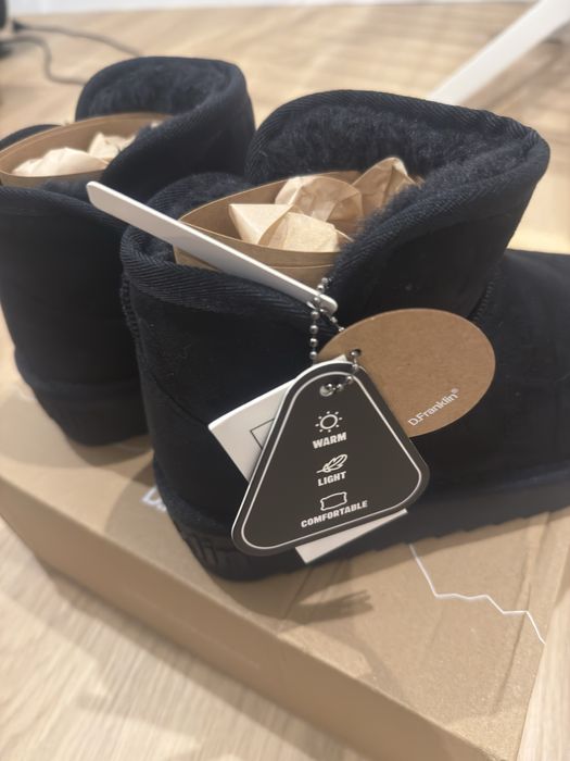 Botas pretas d.franklin