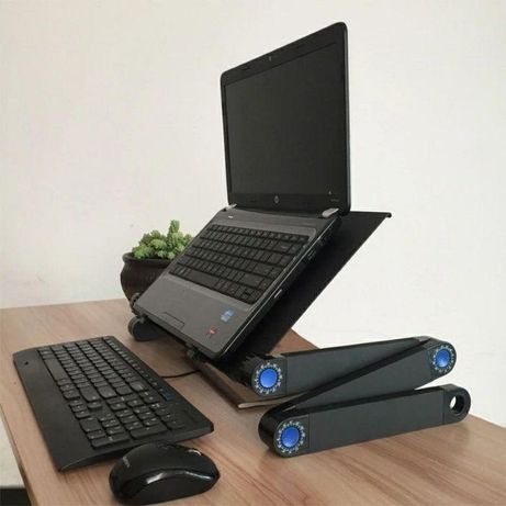 Стол для ноутбука Laptop table T8 с кулером т 8 СКЛАДНОЙ столик
