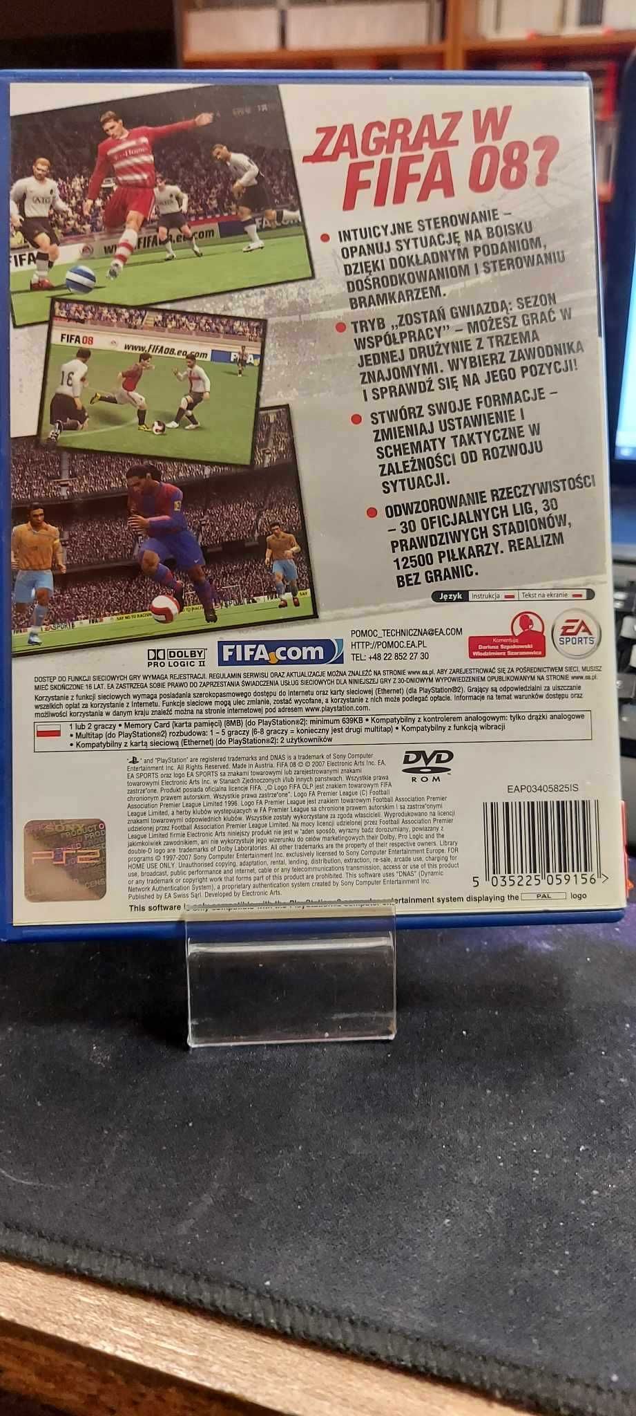 FIFA 08 PS2 Sklep Wysyłka Wymiana