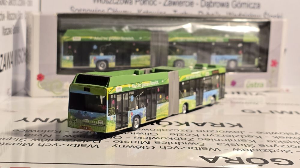 VK Model autobus Solaris Urbino 18 Hybrid III Ustra Hannover 1:87