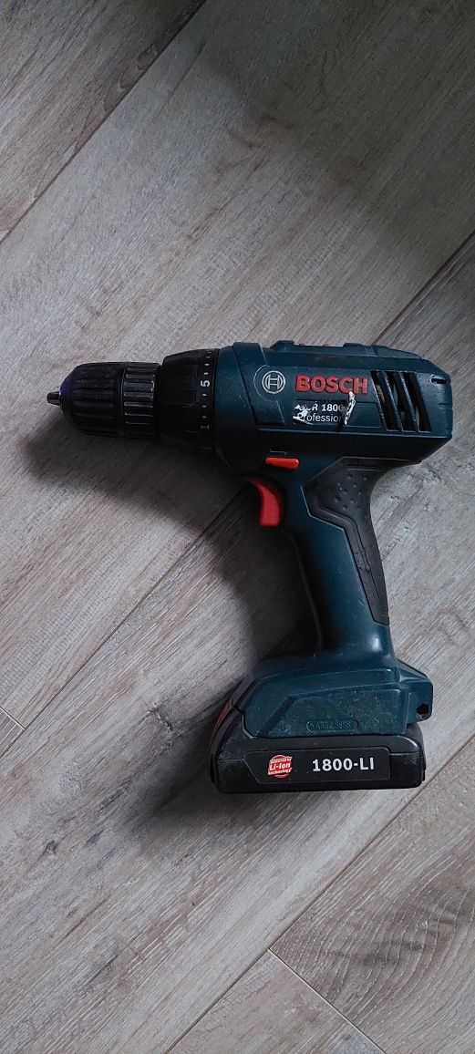 Bosch Professional gsr 1800-li шуруповерт-дриль