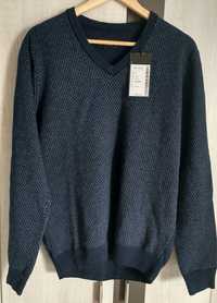 Sweter męski Bytom Arges 80% wełny rozmiar L