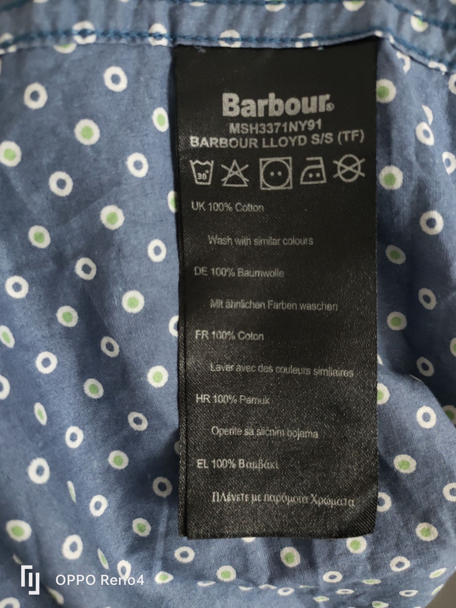 Męska koszula Barbour Tailored Fit M
