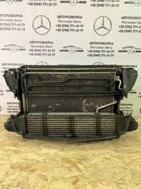 Mercedes c-class 2.2 om651 w204 Радіатор касета інтеркулер радиатор