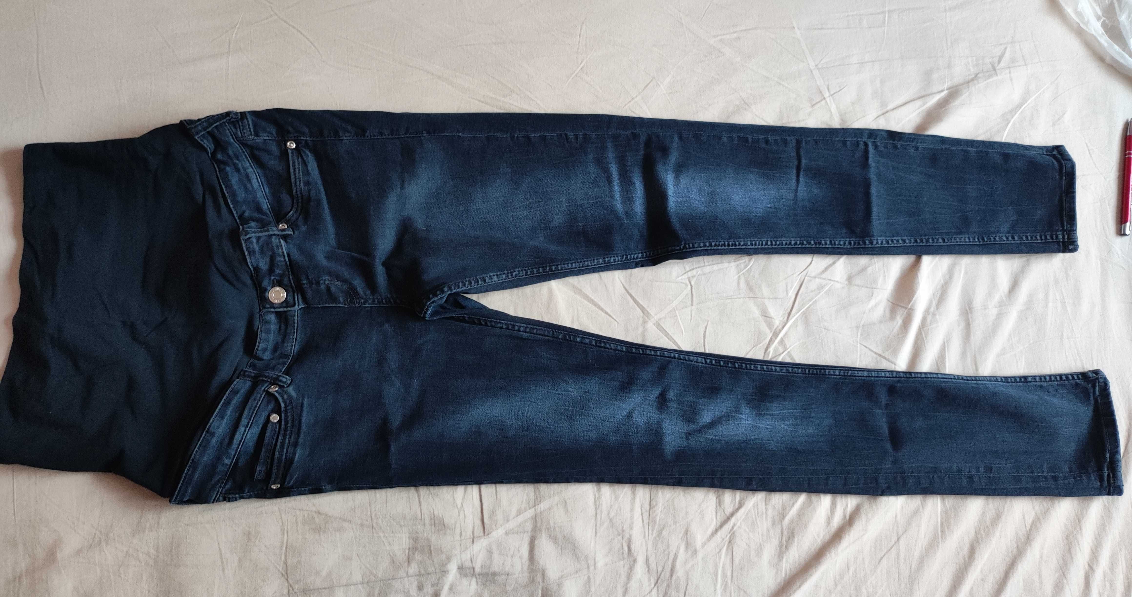 Spodnie Ciążowe Jeansy skinny h&m rozmiar 40