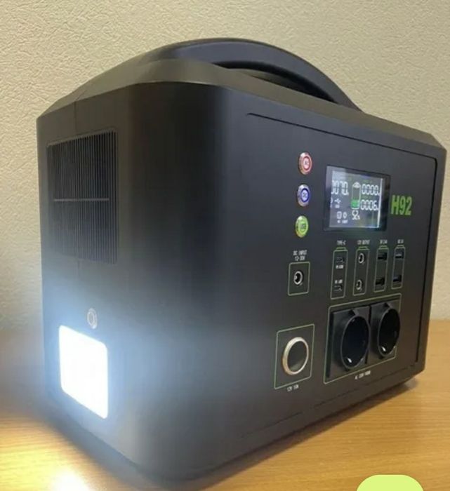 Huada H92 1024Wh 1000W LiFePo4 Портативная зарядная электростанция