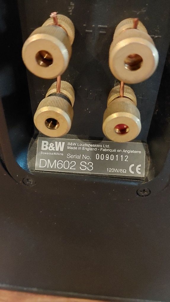 Głośniki Bowers & Wilkins DM 602 S3 Monitory podstawkowe