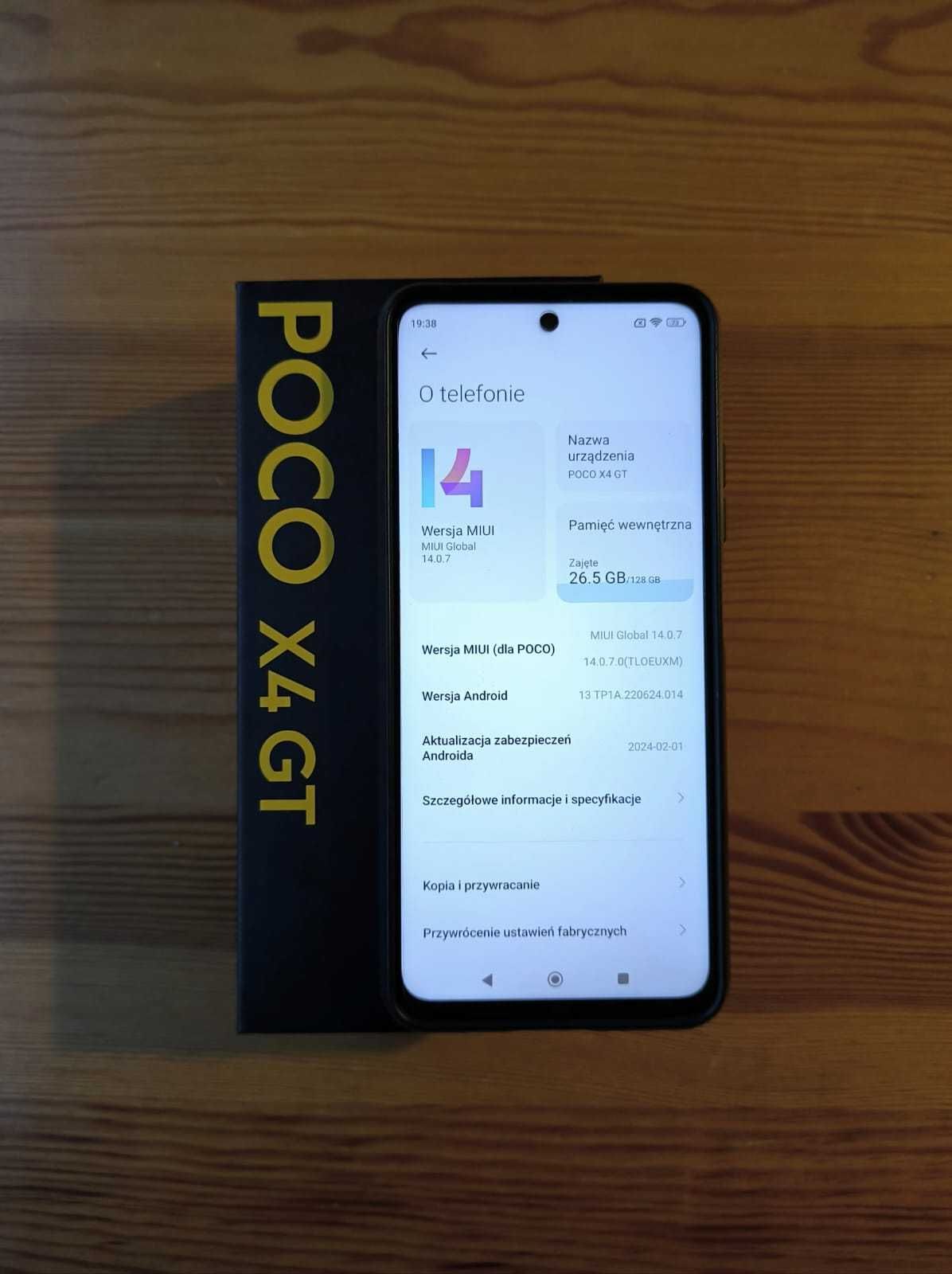 Xiaomi Poco X4 GT, smartfon 8/128 Black