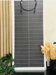 Módulo solar fotovoltaico da marca ECO-WORTHY, modelo ECOM-100W.