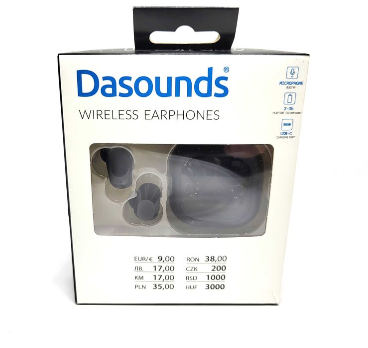 Słuchawki Dasounds nauszne przewodowe do muzyki i gier