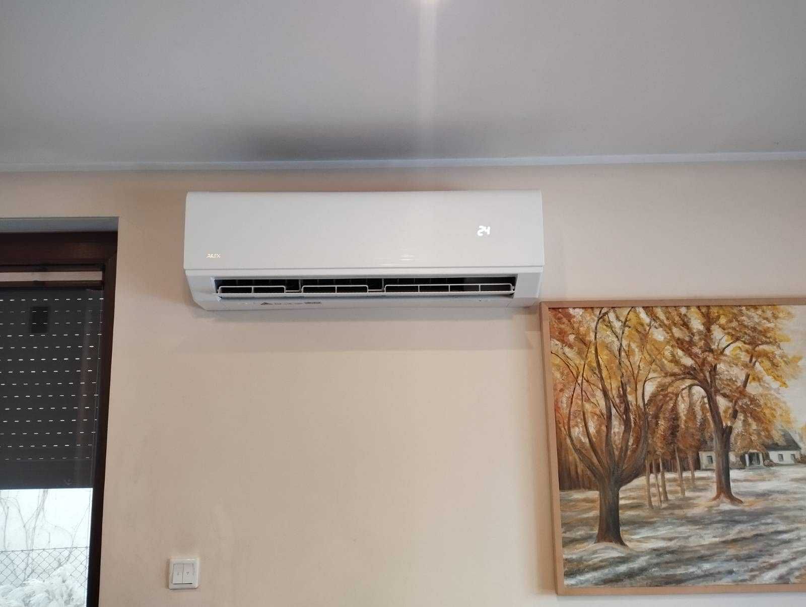 Klimatyzacja 3,5 kW z montażem, klimatyzator dom, biuro 6 lat gwar.
