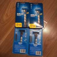 Duzy zestaw Gillette  4 x maszynka +2 wkłady