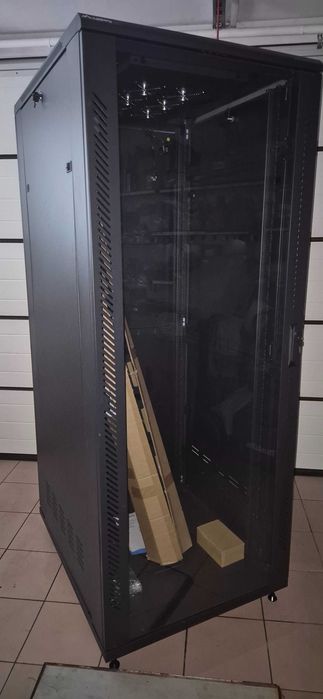 Szafa logiczna 42U głębokość 1000mm LANBERG NOWA!