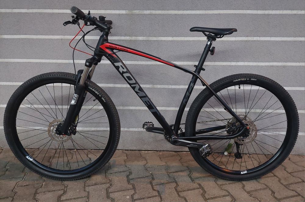 Rower Romet Mustang m4 rama 19 jak nowy