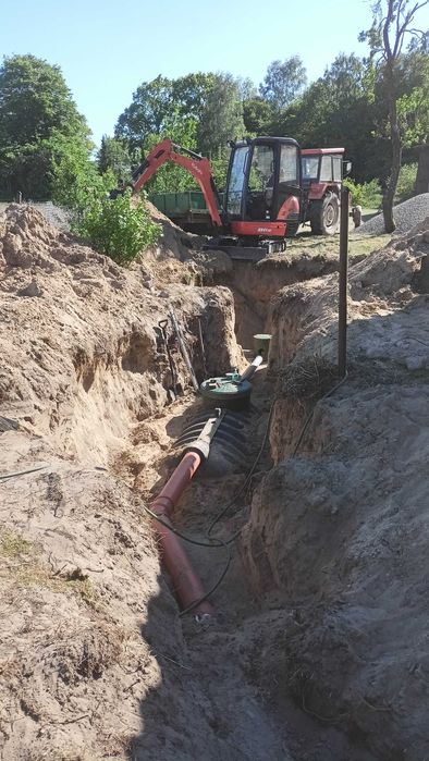 Przyłącza wod-kan,oczyszczalnie przydomowe, drenaże