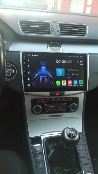 Passat B6 B7 Android 13 USB sd AUX car pley