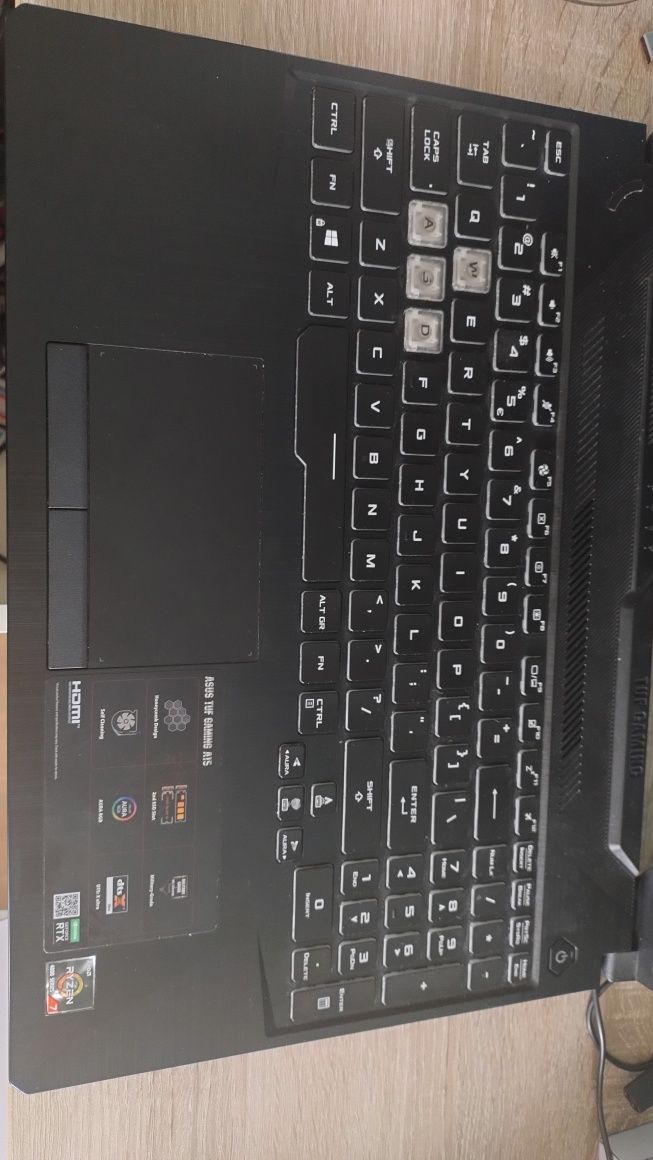 Laptop gamingowy ASUS TUF Gaming A15 FA506IV-AL043 15,6'' 144Hz R7 480