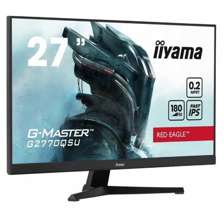 Monitor 27" IIYAMA G-Master G2770QSU-B6 | IPS | 2560x1440 (WQHD) 180Hz
