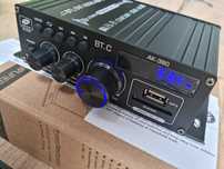 Wzmacniacz stereo AK-380 USB Bluetooth Radio FM