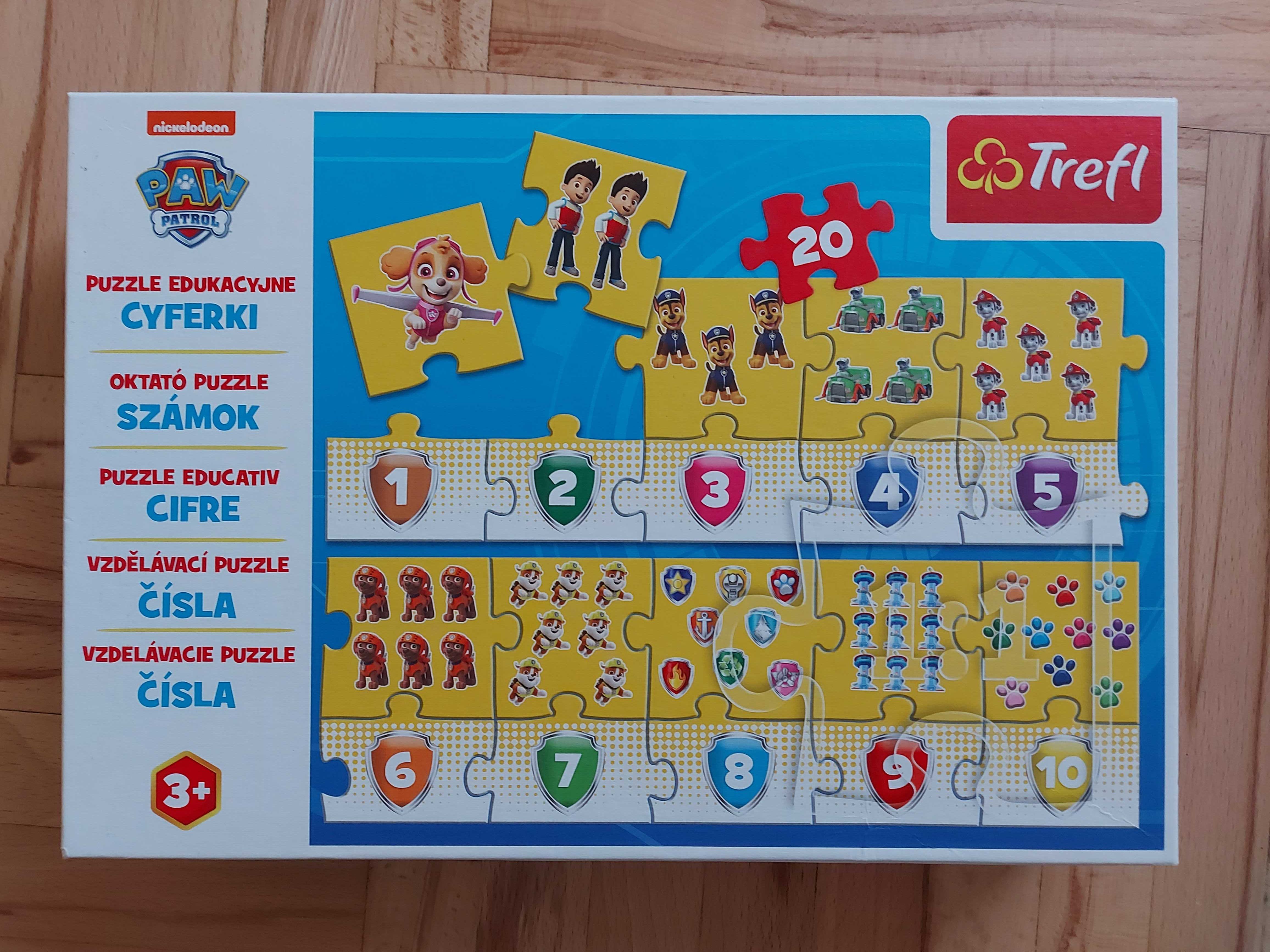 Puzzle TREFL - zestaw 6 szt