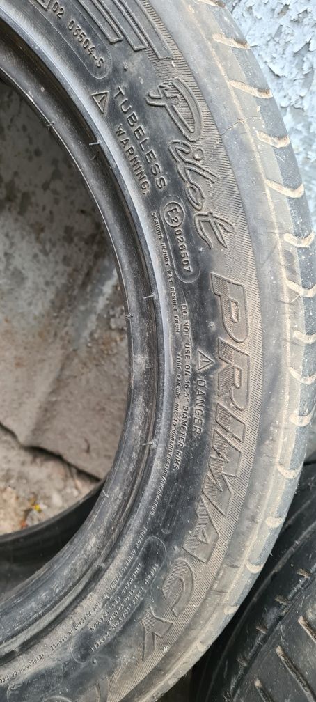 Продам комплект бу летних шин Michelin 205/55 R-16