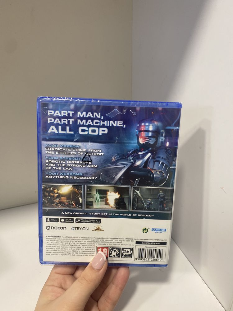 Gra Robocop: Rogue City na ps5 NOWA
