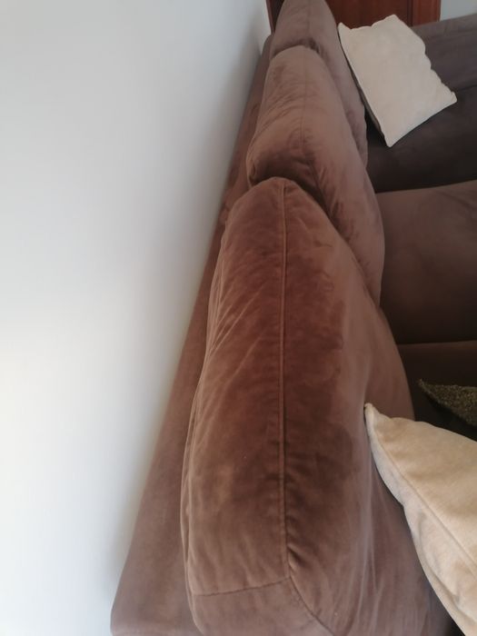 Sofá 3 lugares com chaise longue