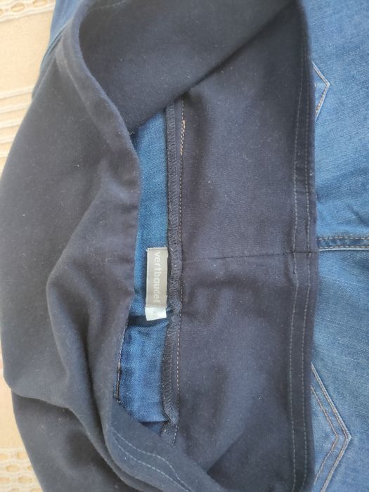 Jeans slim, entrepernas 85 cm, para grávida - ganga brut