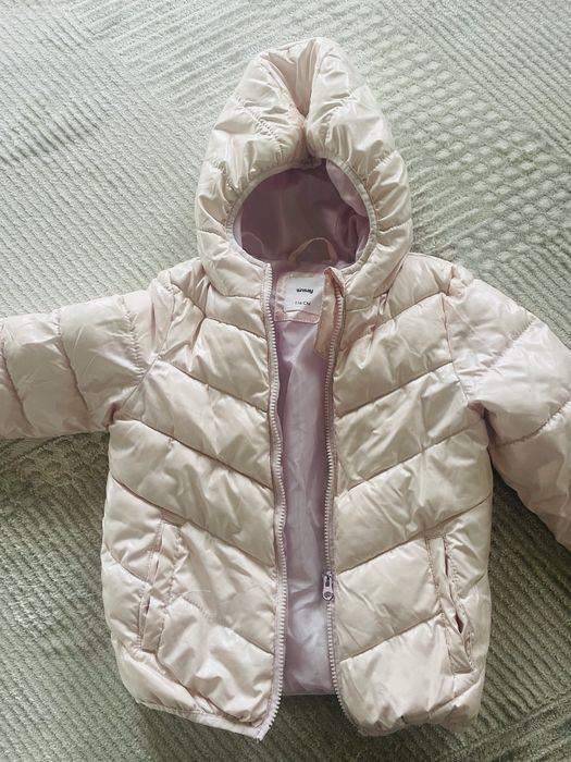 Pikowana kurteczka jasny róż r. 116