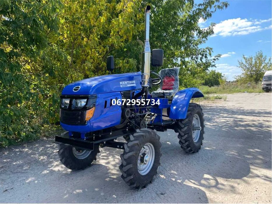 Мототрактор KENTAVR 160 ВN Фреза + Плуг Кентавр рама посилена доставка