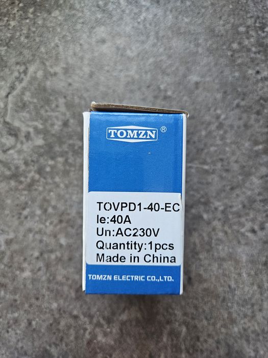 Реле напряжение TOMZN, EARU, 40A, 63A. Wi-Fi