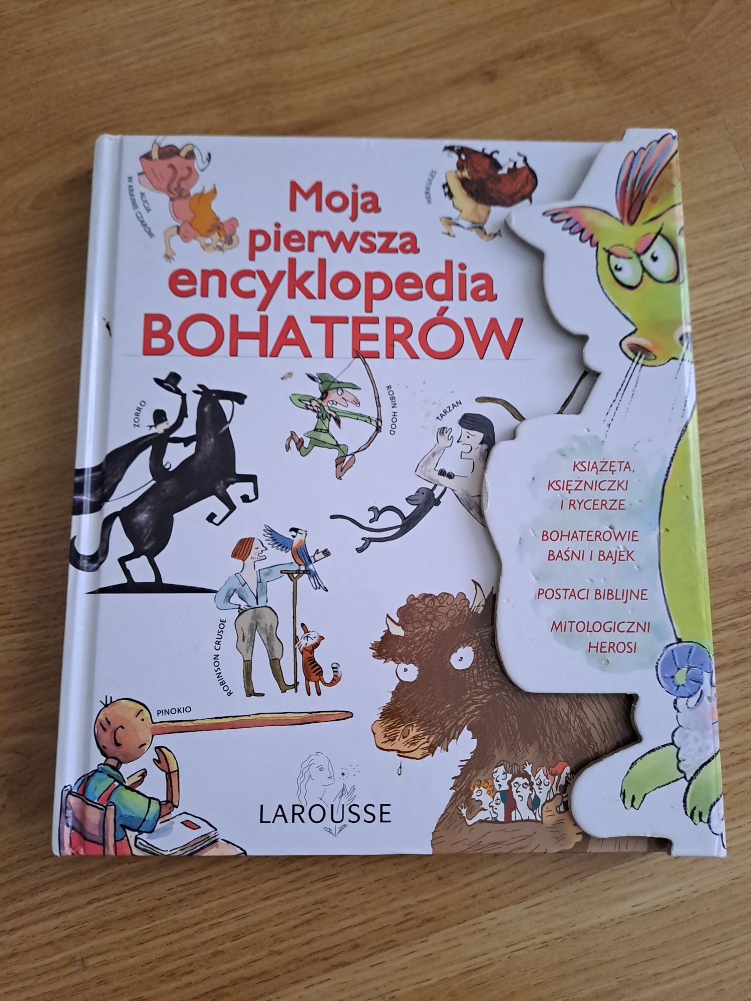 Książki Moja pierwsza encyklopedia bohaterów i Wiersze i rymowanki...