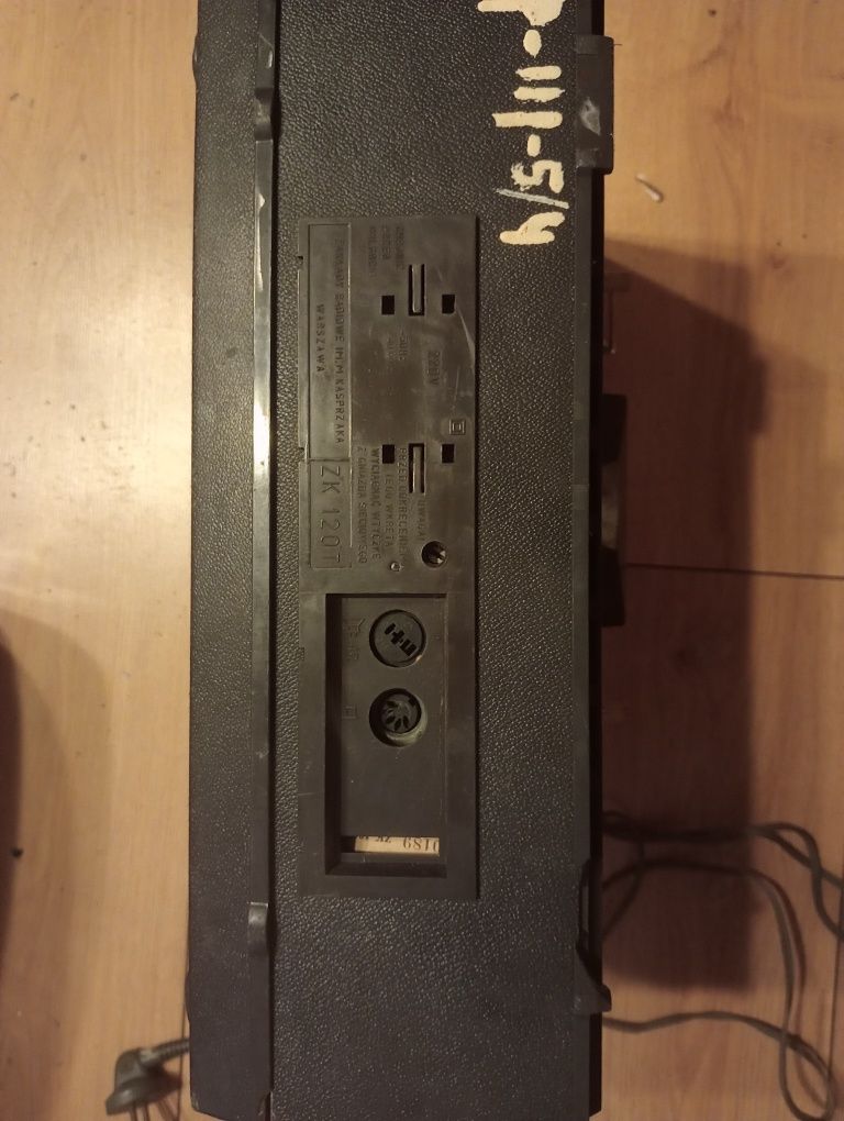 Magnetofon szpulowy unitra zrk zk 120 t