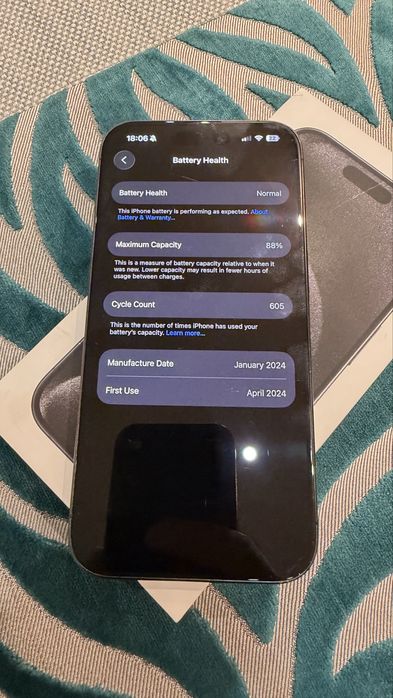 iPhone 15 pro 128gb excelente