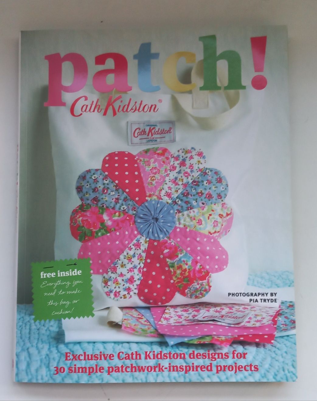 Livro de patch work como novo