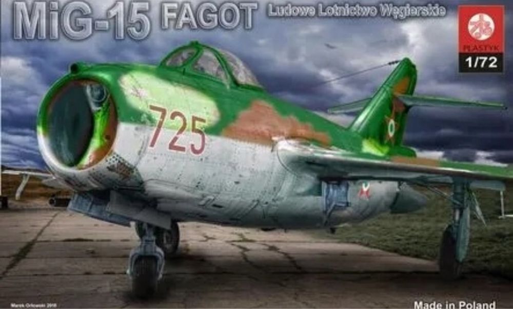 Model do sklejania Plastyk S-068 samolot Mig-15 Fagot 1:72