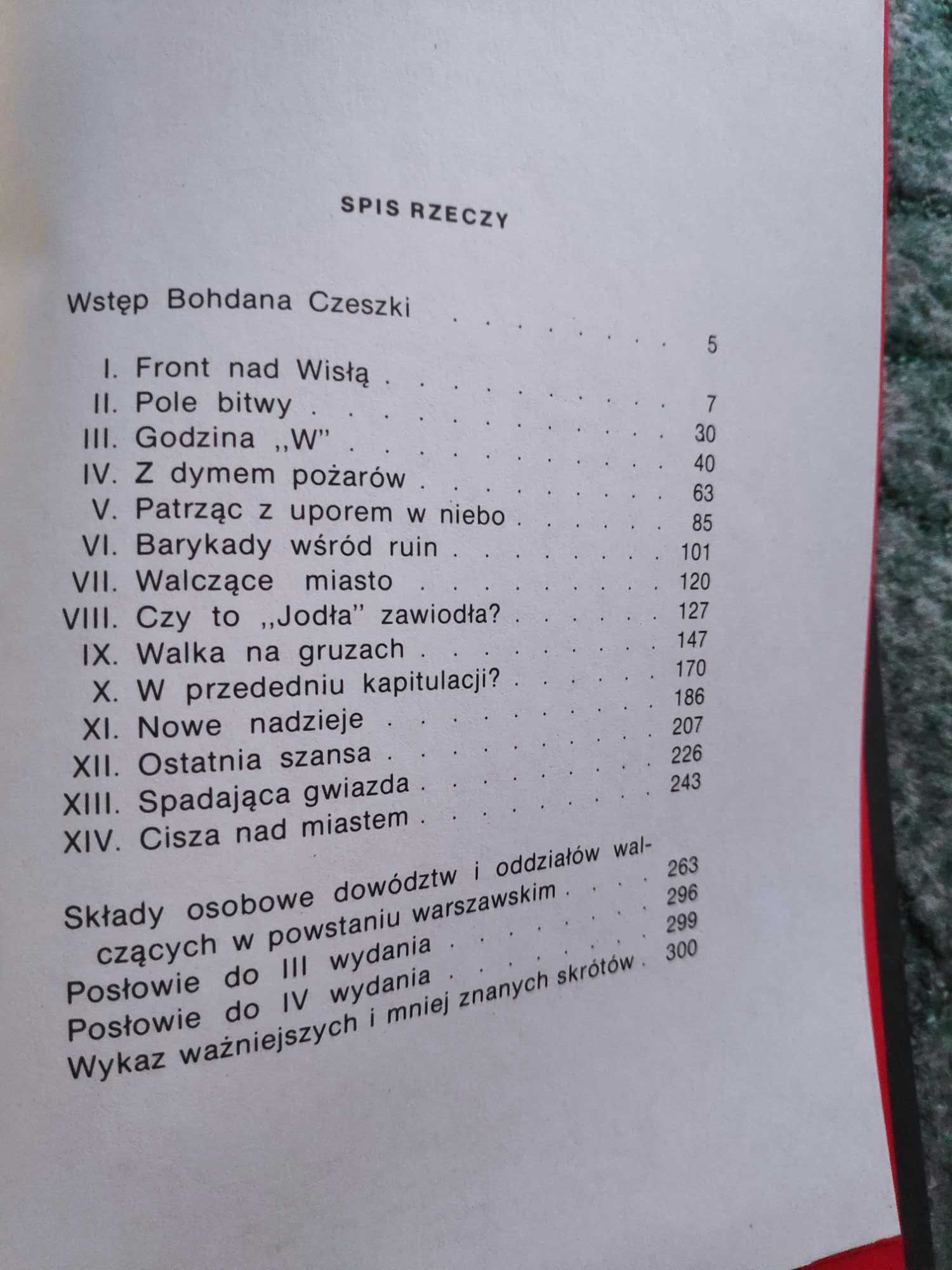 Powstanie warszawskie Lesław M. Bartelski