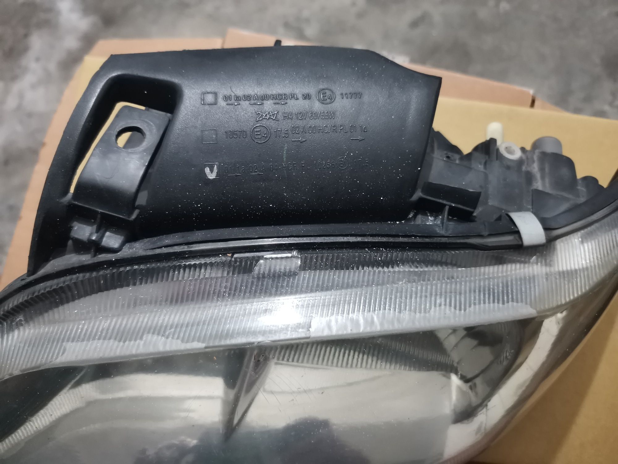 Ótica esquerda h7/h1 e airbag seat ibiza 6k2