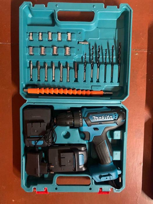 Потужний дриль шуруповерт makita 24V, 5.0AH  2 акумулятора