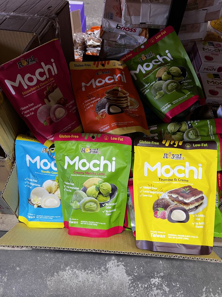 Японський десерт Моті (Мочі) mochi